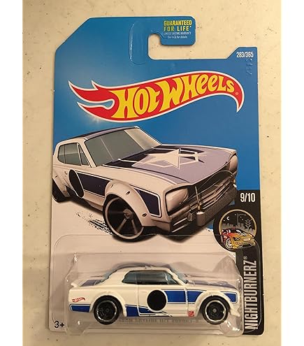 Hot Wheels 2018 50th Anniversary Nissan Skyline 2000 Gt-r